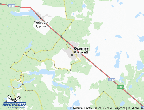 Carte MICHELIN Ozernyy - ViaMichelin