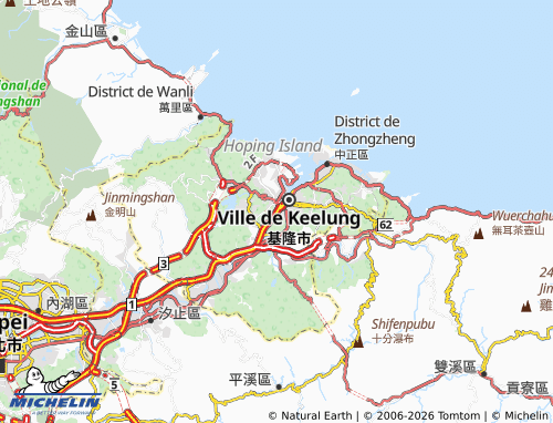 Mapa MICHELIN ren ai qu - ViaMichelin