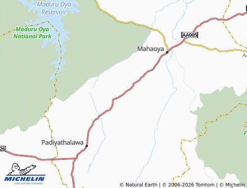 Mappa MICHELIN Palathuruwella - ViaMichelin