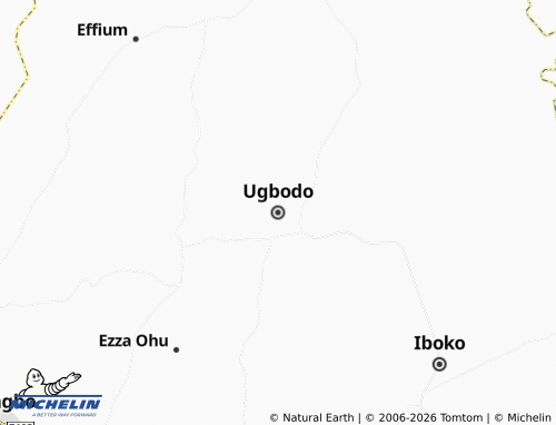 Mappa MICHELIN Ugbodo - ViaMichelin