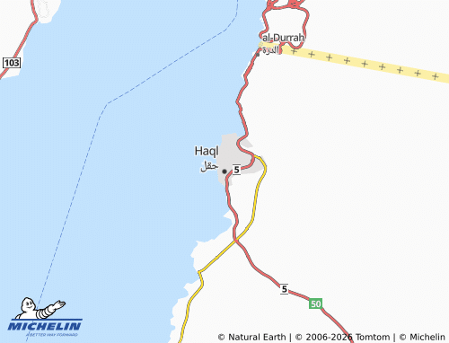 Carte MICHELIN Haql - ViaMichelin