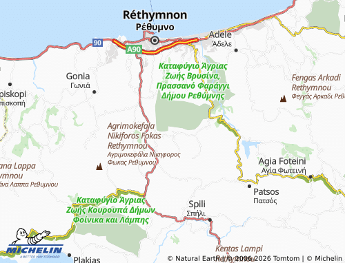 Mappa MICHELIN Oros - ViaMichelin