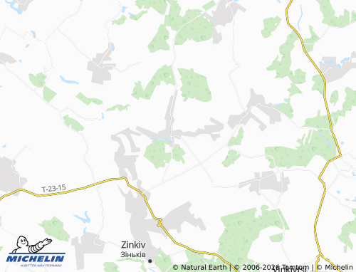 Carte MICHELIN Hrymiachka - ViaMichelin