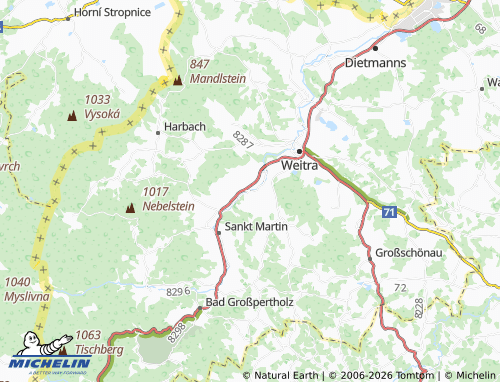 MICHELIN Anger map - ViaMichelin