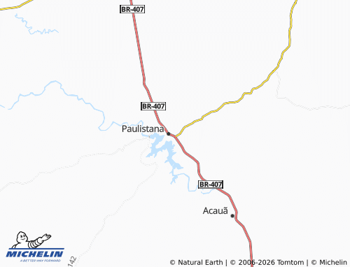 Mapa MICHELIN Bairro Sertanejo - ViaMichelin