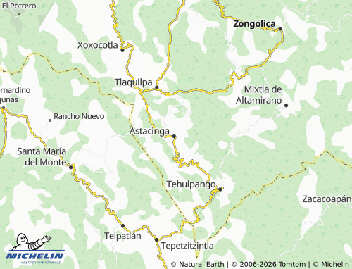 MICHELIN Lomapa map - ViaMichelin