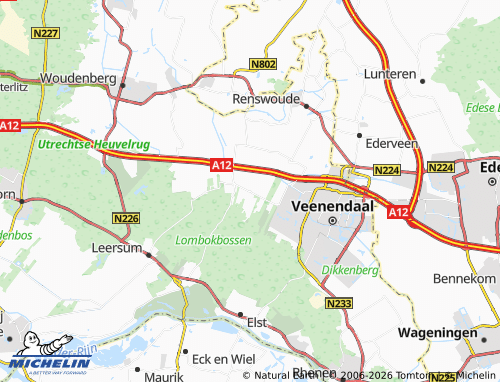 MICHELIN Overberg map - ViaMichelin