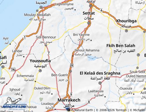 Mappa MICHELIN al-Ruhamanah - ViaMichelin