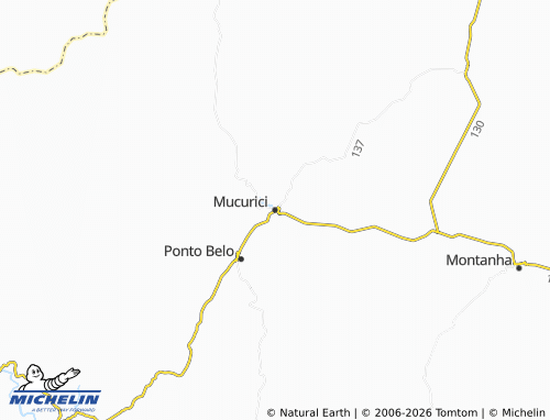 Mapa MICHELIN Mucurici - ViaMichelin
