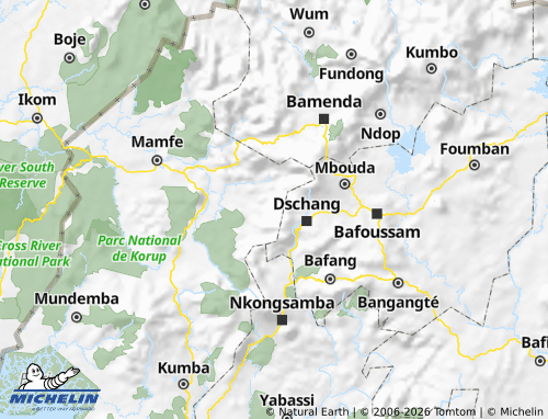 MICHELIN Lebialem map - ViaMichelin
