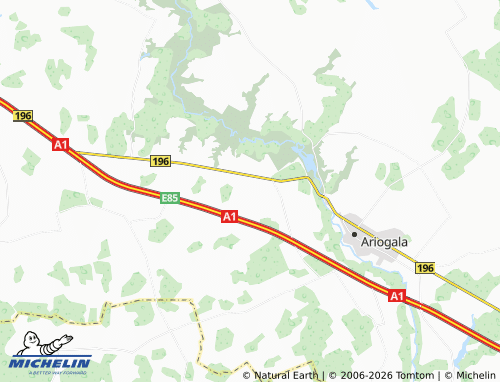 Mapa MICHELIN Didžiuliai - ViaMichelin