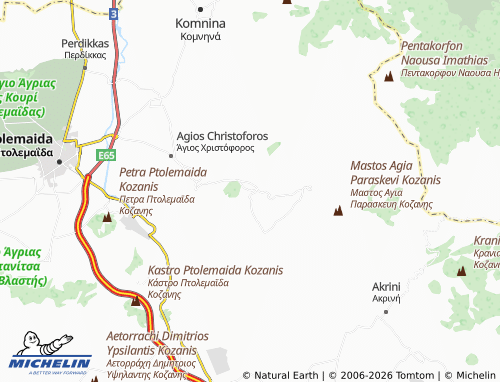 Carte MICHELIN Spilia - ViaMichelin