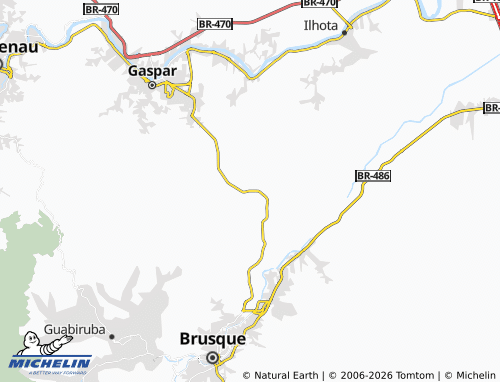 Mapa MICHELIN Barracão - ViaMichelin