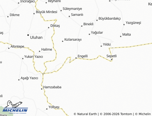 MICHELIN Engelli map - ViaMichelin