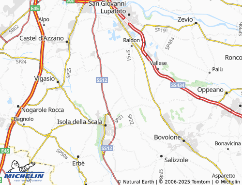 MICHELIN Caselle map - ViaMichelin