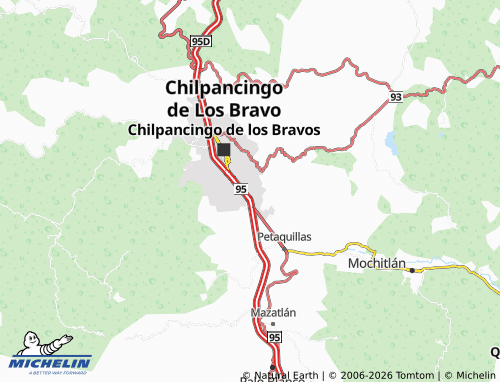 Mappa MICHELIN Cipatli Segunda Sección - ViaMichelin