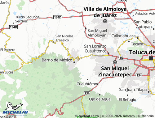 Mappa MICHELIN Santa María del Monte - ViaMichelin