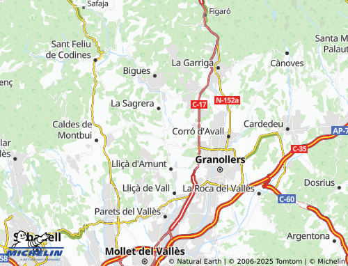 Mapa MICHELIN Can Sabater - ViaMichelin