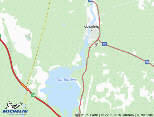 Mappa MICHELIN Älvkarleö - ViaMichelin