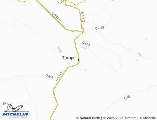 Kaart MICHELIN Tucapel - ViaMichelin