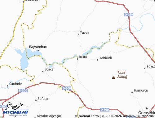 Mappa MICHELIN Küllü - ViaMichelin