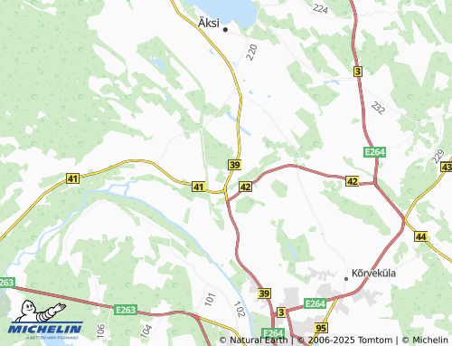 MICHELIN Võibla map - ViaMichelin