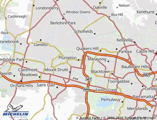 Mapa MICHELIN Plumpton - ViaMichelin