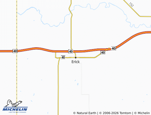 Mapa MICHELIN Erick - ViaMichelin