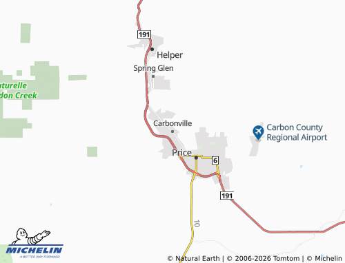 Carte MICHELIN Carbonville - ViaMichelin