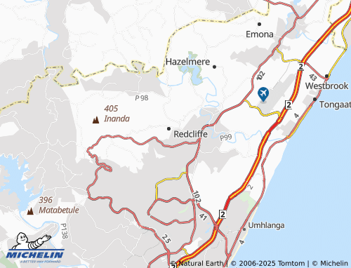 MICHELIN Redcliffe Community map - ViaMichelin