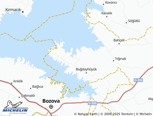 MICHELIN Doyumlu map - ViaMichelin