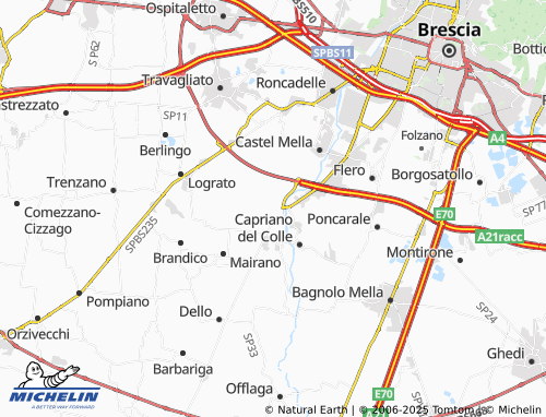 Mapa MICHELIN Castello - ViaMichelin