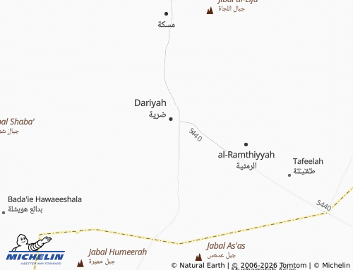 MICHELIN-Landkarte al-Rayyan - ViaMichelin