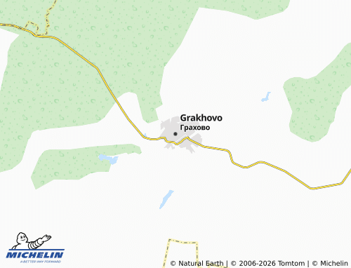 MICHELIN-Landkarte Grakhovo - ViaMichelin