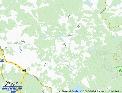 MICHELIN-Landkarte Karula - ViaMichelin