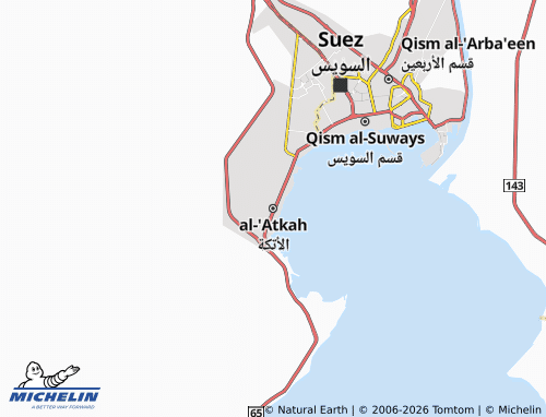 MICHELIN El Ataka map - ViaMichelin