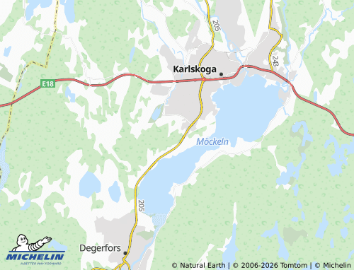 MICHELIN Smedstorp map - ViaMichelin