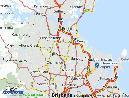 Mapa MICHELIN Fitzgibbon - ViaMichelin
