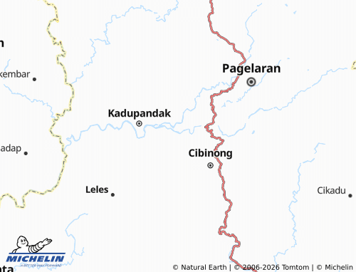 Carte MICHELIN Karangtengah - ViaMichelin