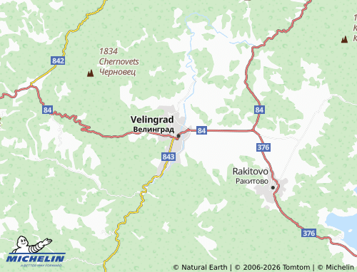 Mappa MICHELIN Velingrad - ViaMichelin