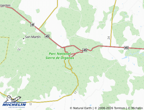 Mapa MICHELIN Minera - ViaMichelin