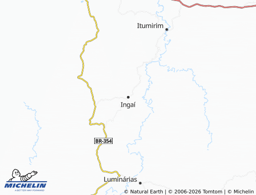 Carte MICHELIN Ingaí - ViaMichelin