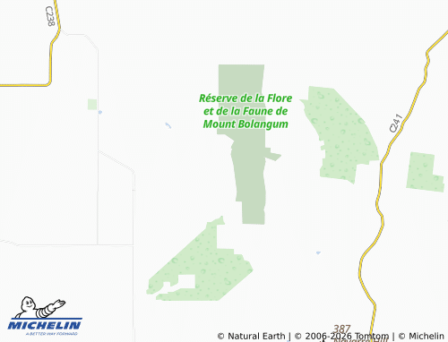 MICHELIN Kanya map - ViaMichelin
