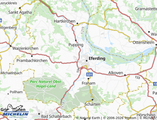 Mappa MICHELIN Hinzenbach - ViaMichelin