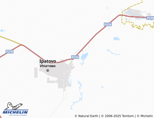MICHELIN Bondarevskiy map - ViaMichelin