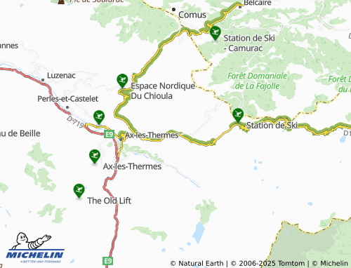 MICHELIN La Forge map - ViaMichelin