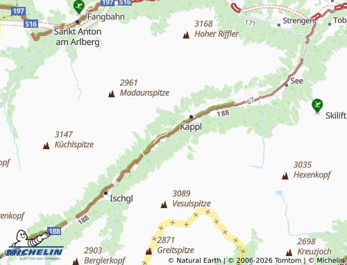 MICHELIN Wiese map - ViaMichelin