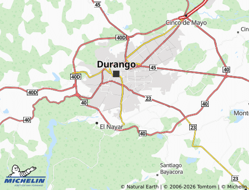 MICHELIN Real del Naranjal map - ViaMichelin