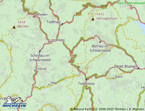 Mapa MICHELIN Präg - ViaMichelin