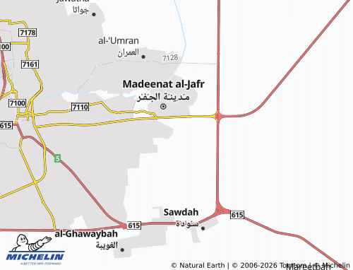 MICHELIN-Landkarte al-'Iskan - ViaMichelin